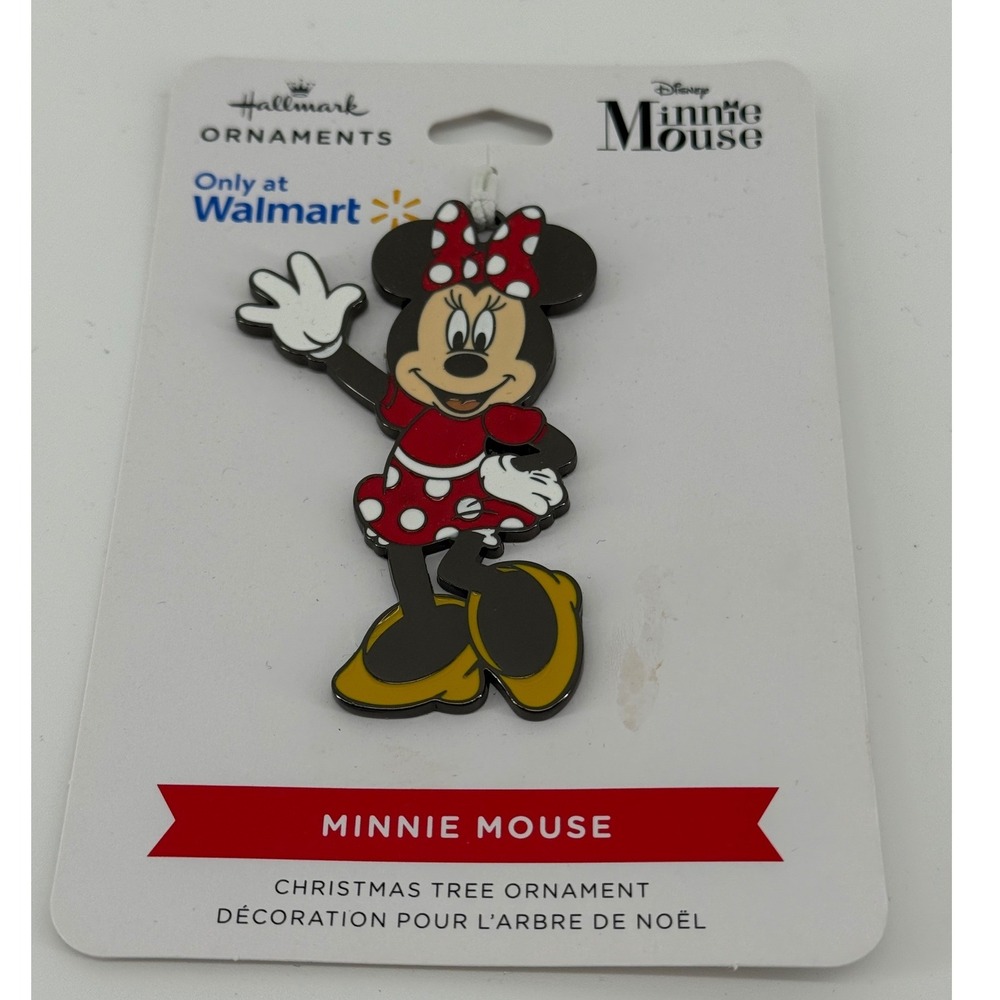 Hallmark Disney Minnie Mouse Christmas Tree Ornament 3HCM2267